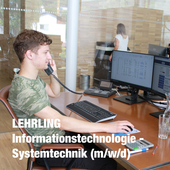 LEHRLING Informationstechnologie – Systemtechnik (m/w/d)